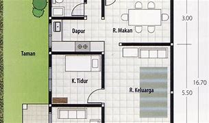 Desain Rumah 3 Kamar 2 Kamar Mandi